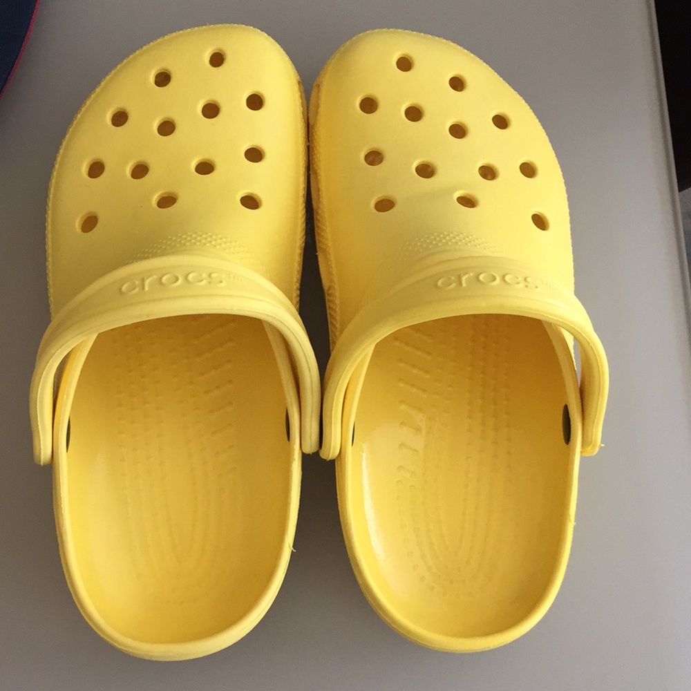 Yellow Crocs